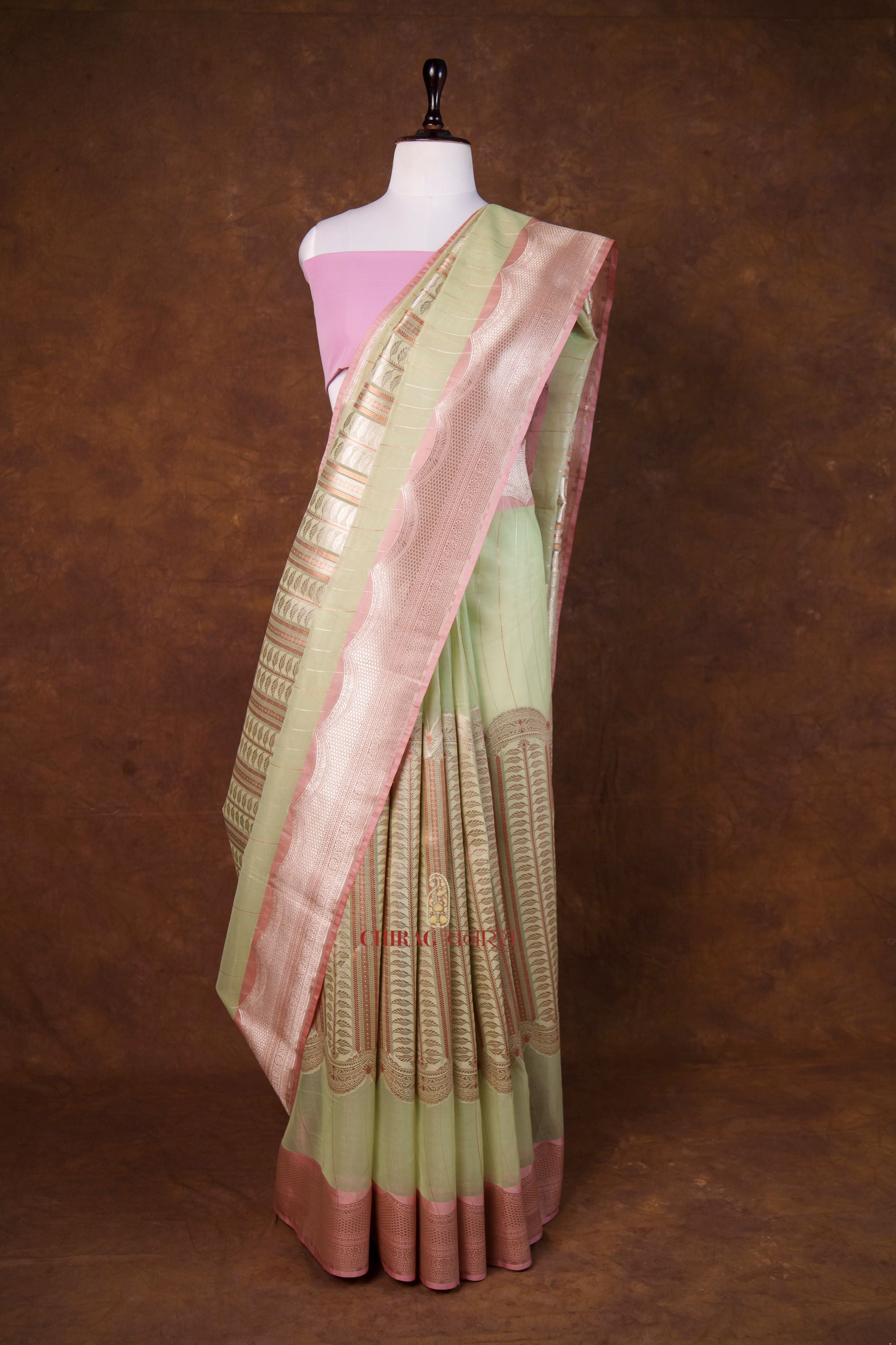 Kora Silk Designer Saree