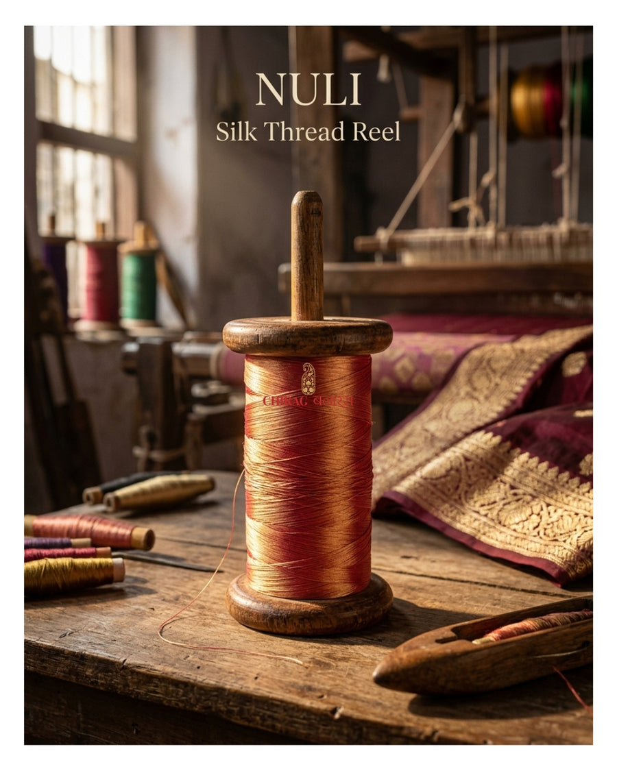 Pure Katan Silk Saree at Chirag Banaras