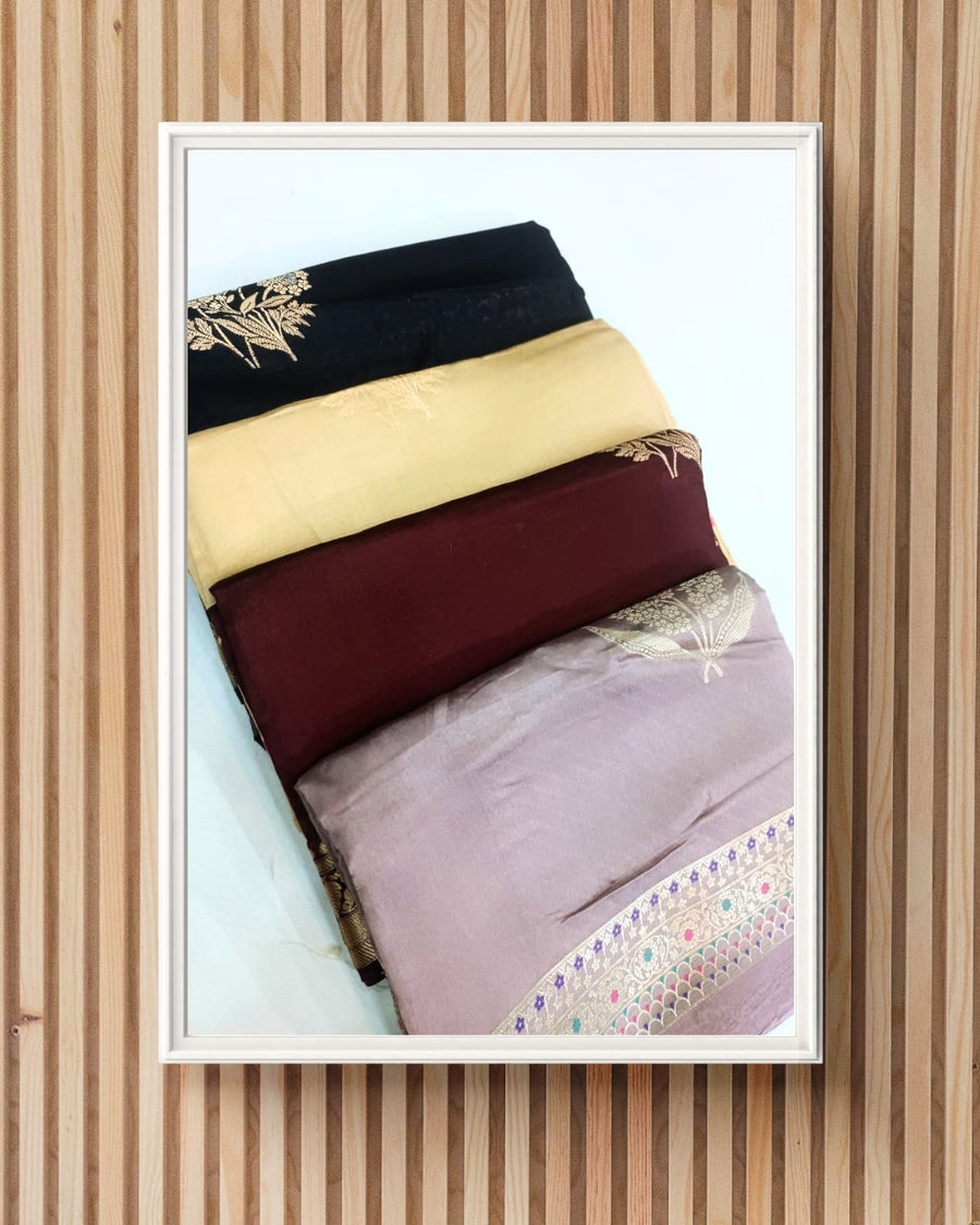 Pure Mango Silk Saree