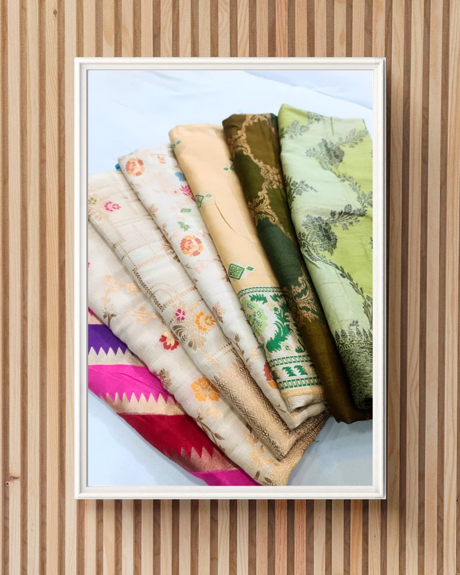 Pure Munga Silk Saree