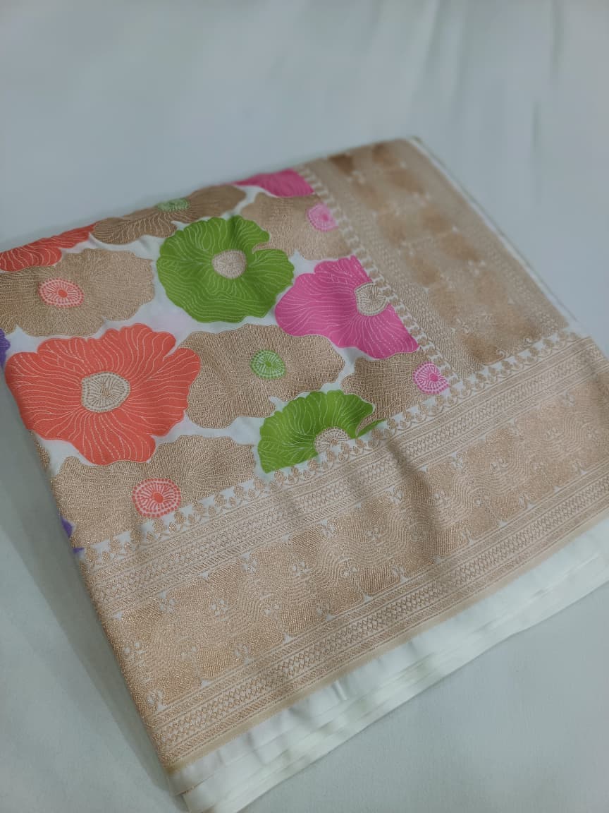 Premium Katan Silk Minakari Nita Ambani Mem Inspired