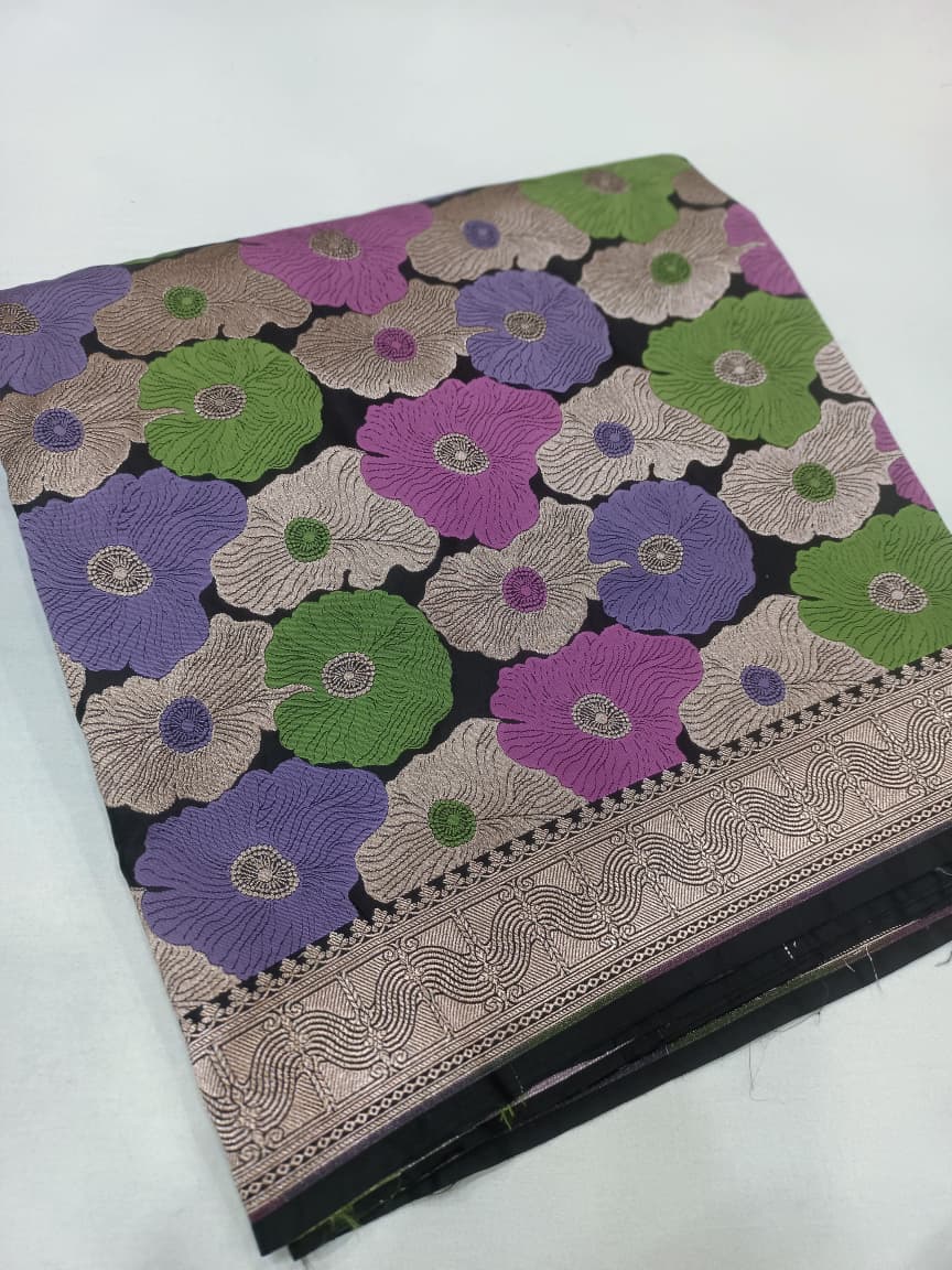 Premium Katan Silk Minakari Nita Ambani Mem Inspired