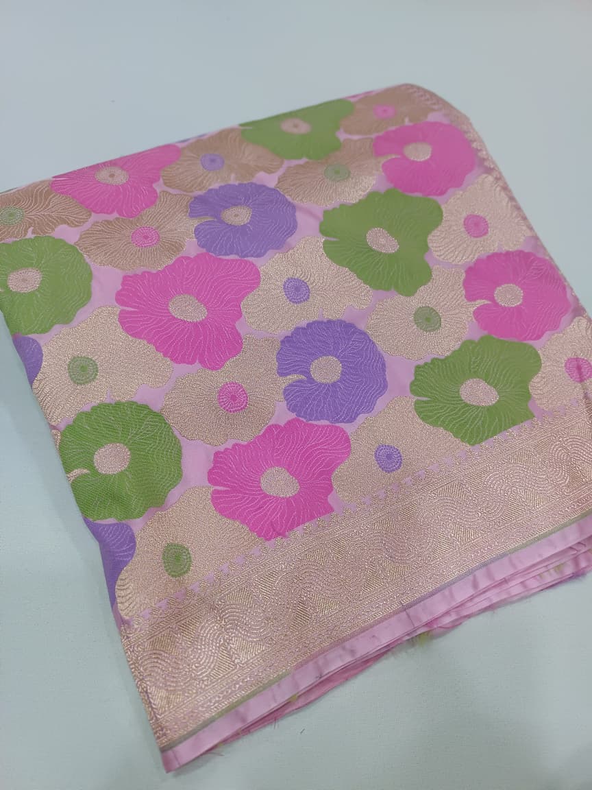 Premium Katan Silk Minakari Nita Ambani Mem Inspired