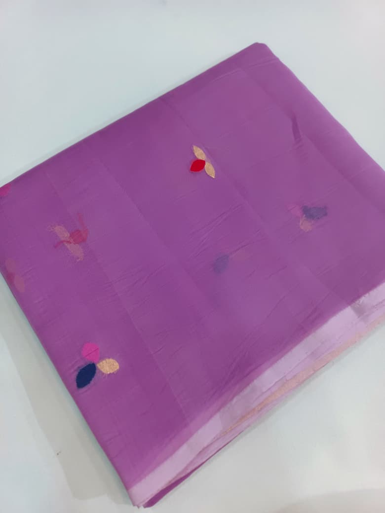 Pure Banarasi Kora Kadhua Silk Handloom Saree
